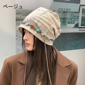 圆帽/沿檐帽 户外 女士 流苏 4颜色