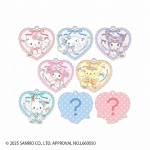 ■2025AW　先行予約■　サンリオキャラクターズ　トレーディングアクリルキーホルダー BOX　MIX