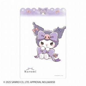■2025AW　先行予約■　サンリオキャラクターズ　ダイカット下敷き　クロミ
