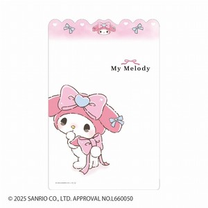■2025AW　先行予約■　サンリオキャラクターズ　ダイカット下敷き　マイメロディ