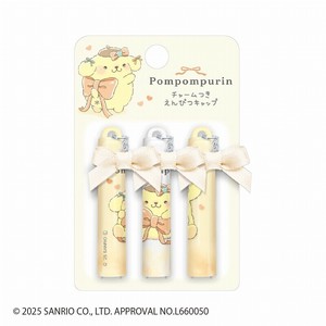 ■2025AW　先行予約■　サンリオキャラクターズ　チャーム付き鉛筆キャップ　ポムポムプリン