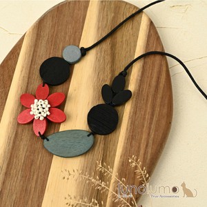 Necklace/Pendant Red Necklace Asymmetrical Flower Ladies fashion White Casual