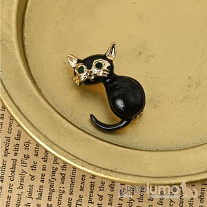 Brooch Black-cat Ladies fashion Cat Presents Halloween Brooch