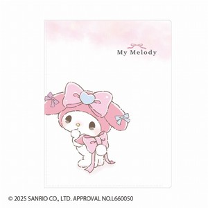 ■2025AW　先行予約■　サンリオキャラクターズ　10Pクリアファイル　マイメロディ