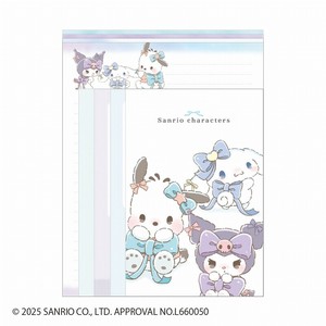 ■2025AW　先行予約■　サンリオキャラクターズ　マイセレクトレターセット　ブルーグラデ