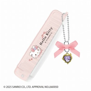 ■2025AW　先行予約■　サンリオキャラクターズ　リボンチャーム付きブラシ＆コーム　ハローキティ