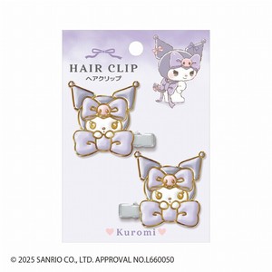 ■2025AW　先行予約■　サンリオキャラクターズ　エポキシ樹脂ヘアクリップ　クロミ