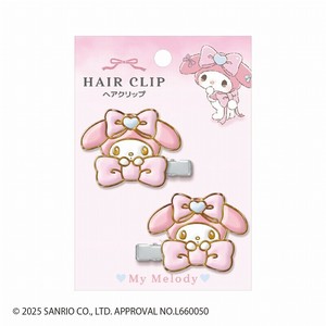 ■2025AW　先行予約■　サンリオキャラクターズ　エポキシ樹脂ヘアクリップ　マイメロディ