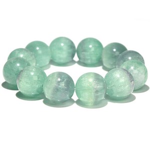 天然石手链 绿色 手链 19mm