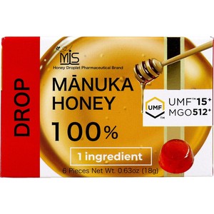 ※MIS マヌカハニードロップ UMF15+ 6粒入