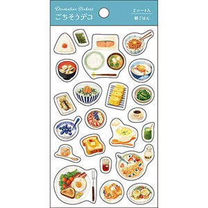 日本製 made in japan トレペシール・ごちそうデコ・朝ごはん t602011