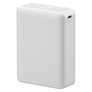 モバイルバッテリー 20000mAh PD20W 急速充電 最小最軽量クラス ホワイト