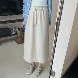 スカート 秋冬 厚手 無地 ゆったり 快適 レディース ファッション MBQ3427