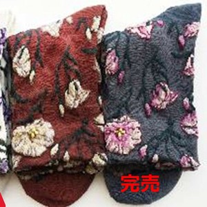 短袜 圆领 秋冬新品