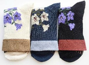 短袜 圆领 秋冬新品