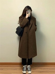 コート 長袖  秋冬 無地 ゆったり 快適 レディース ファッション WCMA729