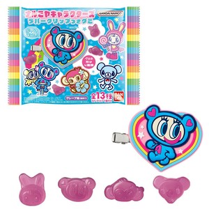 【お菓子】『ナルミヤキャラクターズ　ラバークリップつきグミ　1箱上代￥350×12個入』
