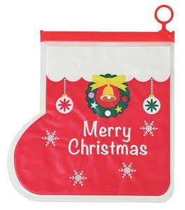 クリスマスブーツ ダイカットポーチ