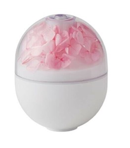 花の加湿器（ライト付）ピンク・パープル（2色アソート） PL-209