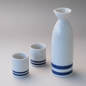 二本線　酒器揃　美濃焼（日本製）