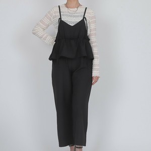 【2025AW新作入荷】Frill Camisole Jumpsuit / フリルキャミソールジャンプスーツ