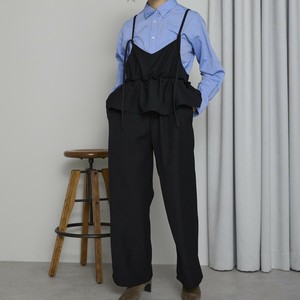 【2025AW新作入荷】Frill Camisole Jumpsuit / フリルキャミソールジャンプスーツ