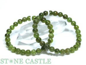 ☆高品質☆【ブレスレット】ペリドット (A) (約7〜7.5mm) 【天然石 パワーストーン】