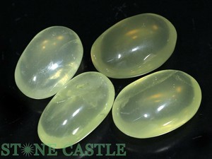 ☆一点物☆【置き石】握り石 オウロベルデ (4個セット) No.56 【天然石 パワーストーン】