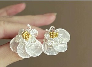 イヤリング  花  耳くぎ  アクセサリー  レディース ファッション  ED2868#  WXB662