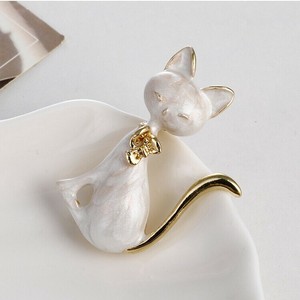 ブローチ 猫 アクセサリー レディース ファッション XZ1496-1# WXB665