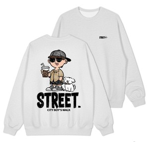 【2025秋冬新作】STREET BOYイラストトレーナー