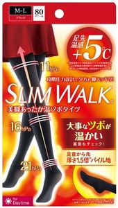 ピップ スリムウォーク 美脚あったか温ツボタイツ M-L