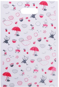 インディゴ MOOMIN リトルミイ ラッピング袋 デイリーバッグ ビニール袋 MP624