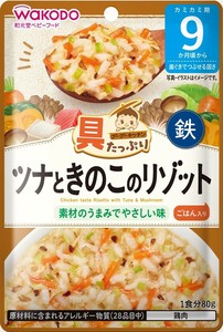 アサヒグループ食品（WAKODO） 具たっぷりグーグーキッチン ツナときのこのリゾット