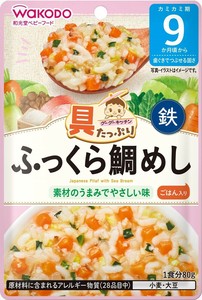 アサヒグループ食品（WAKODO） 具たっぷりグーグーキッチン ふっくら鯛めし