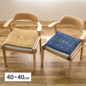 ギャッべ チェアパッド 座布団 マット 「LORRI BUFF L18・L19」 約40×40cm
