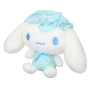 【ぬいぐるみ】シナモロール プラッシュドールS ナイトキャップリボン