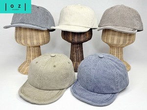 無地ウオッシュアンパイヤキャップ　 帽子　ユニセックス　秋冬　メンズ