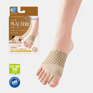 ソルボ外反母趾サポーター　スキニーパワーフィット　ベージュ　L左