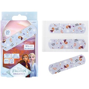 【公式】 救急絆創膏(ばんそうこう) M 20枚入 【アナと雪の女王】 スケーター