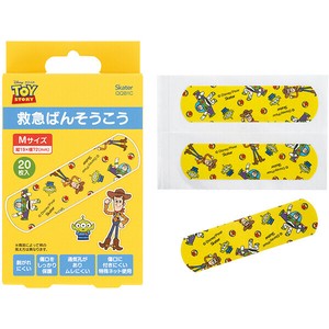 【公式】 救急絆創膏(ばんそうこう) M 20枚入 【トイ・ストーリー】 スケーター