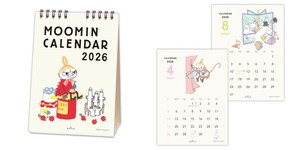 ムーミン リトルミイ縦型【卓上カレンダー 2026】