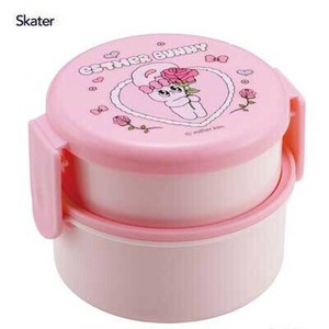丸型 ランチボックス 2段 総容量500ml エスターバニー グッズ estherbunny スケーター ONWR1