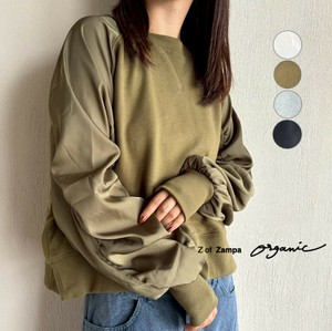 【2025AW新作】【人気商品】配色別地使いラグランワイドスウェット