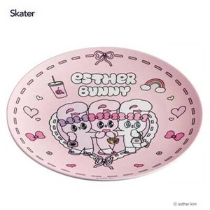 薄肉メラミンプレート エスターバニー グッズ estherbunny スケーター MPL20P