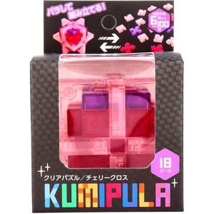 KUMIPULA(クミプラ) クリアパズル チェリークロス 18ピース
