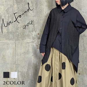 Button Shirt/Blouse Asymmetrical Stripe Room