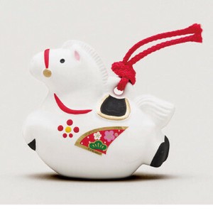 <ウインターナウ><干支>吉祥の午土鈴 特小　(C-8)