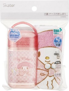 スケーター 【予約販売】抗菌ケース付おしぼり マイメロディ／ビックリボン