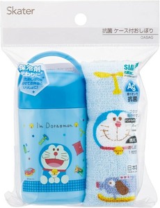 スケーター 【予約販売】抗菌ケース付おしぼり I’mドラえもん／ギンガム